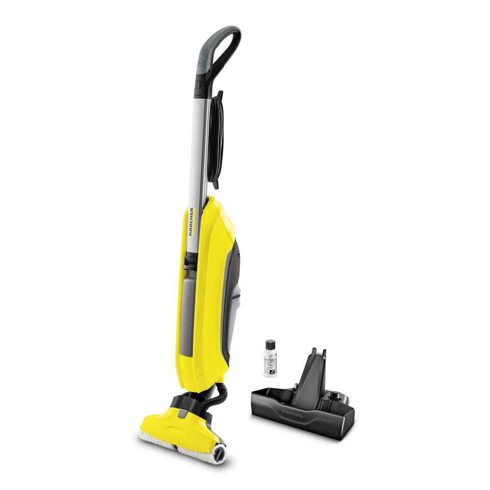 Balai Nettoyeur et Aspirateur Pour Sols FC-5 Jaune - Karcher